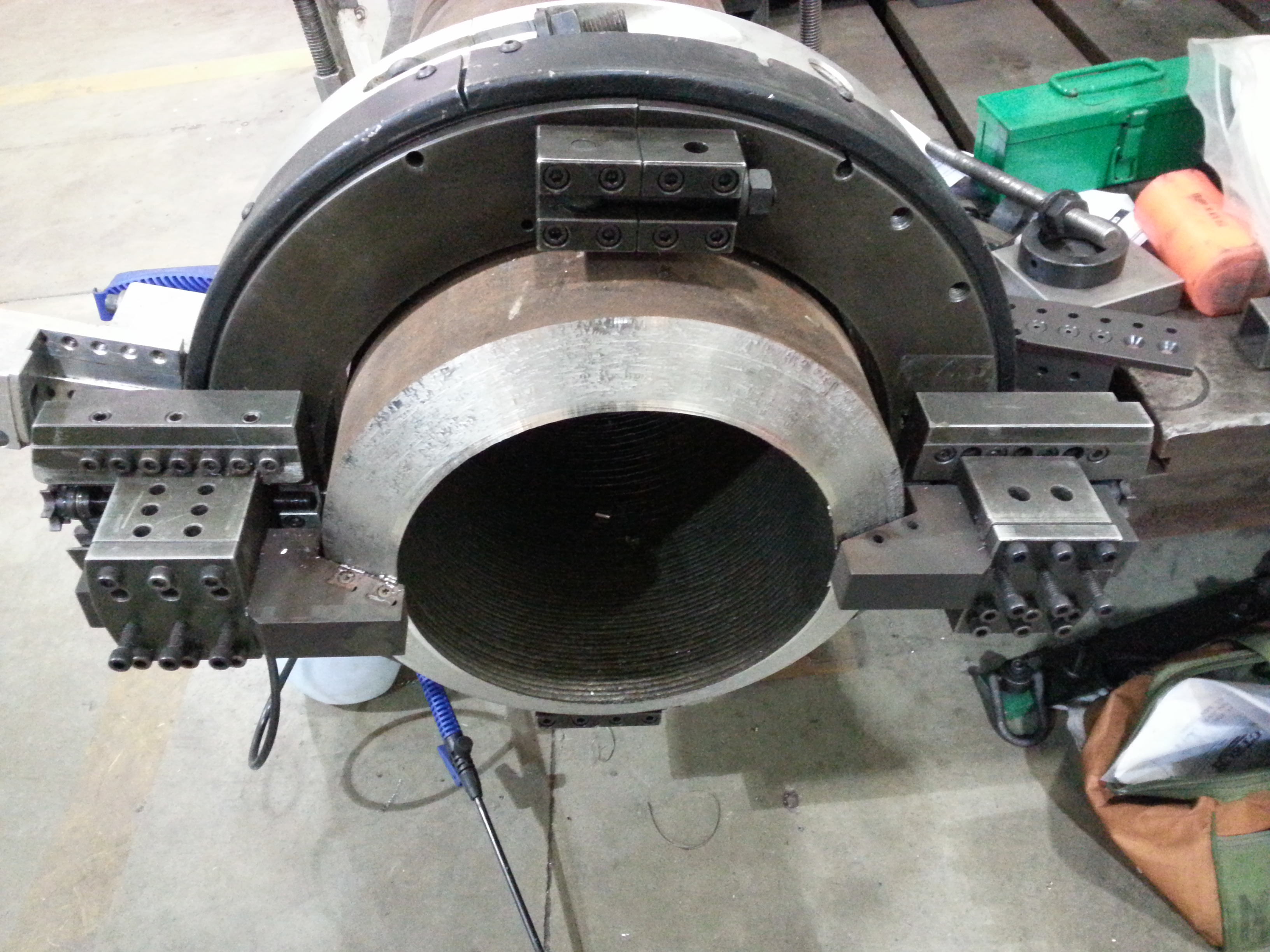 Clamshell Portable Lathes Mactech OnSite Solutions