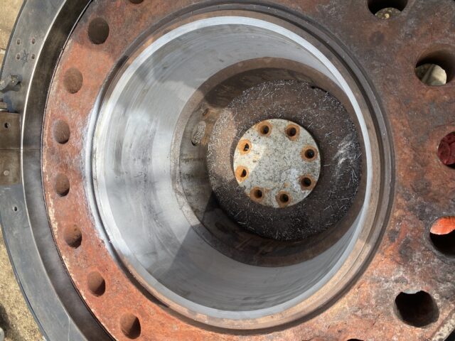 wellhead bore repair after weld machining surface finish