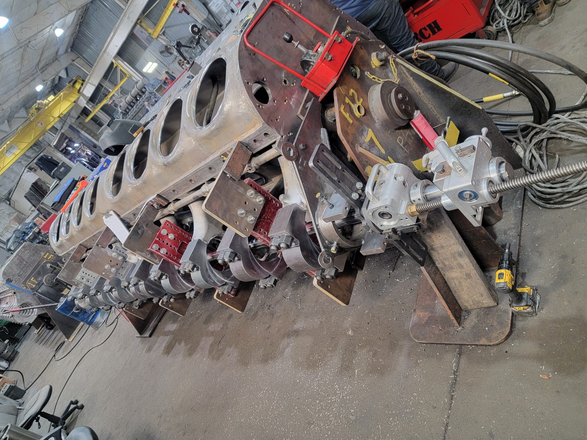 Line Boring an Engine Frame On-Site… When “Send It to a Shop” Isn’t an ...